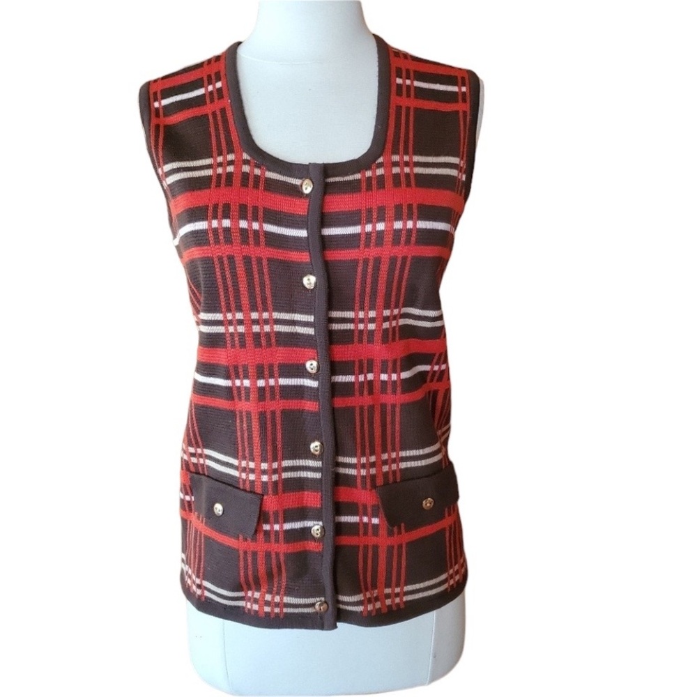 1970s Expressly for Joyce Multi-Color‎ Wool Sweater
